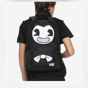 Hot Topic Black and White Character Backpack
